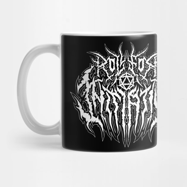 Roll for Initiative - Death Metal Logo by Brootal Branding